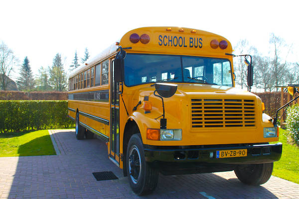 Amerikaanse schoolbus