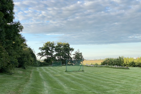 Spelen op het Voetbalveldje