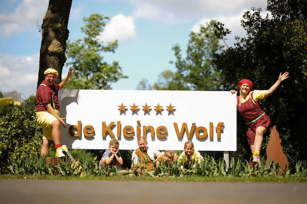 Camping De Kleine Wolf: Entree