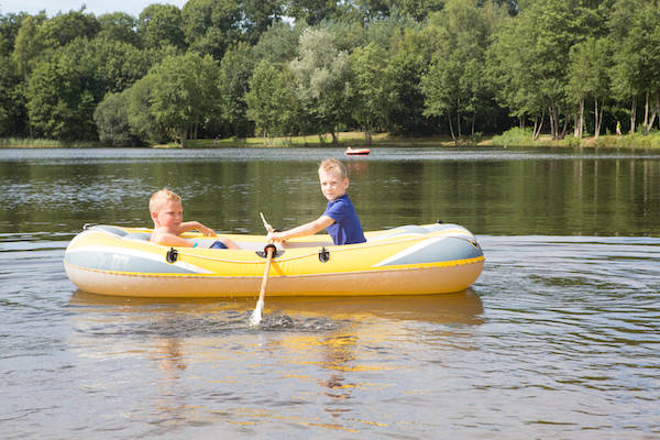 Varen met een bootje