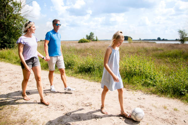 RCN De Noordster: Wandelpad bij de camping in de natuur