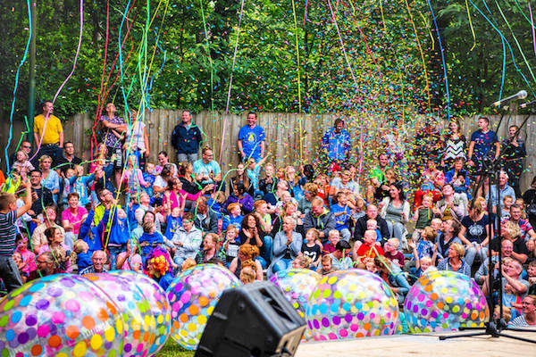 Open theater bij camping