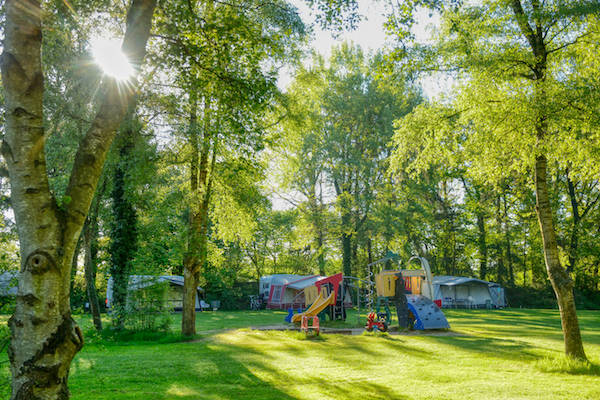 natuurspeeltuin bij camping