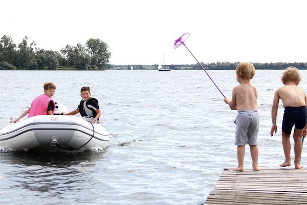 Met de boot varen