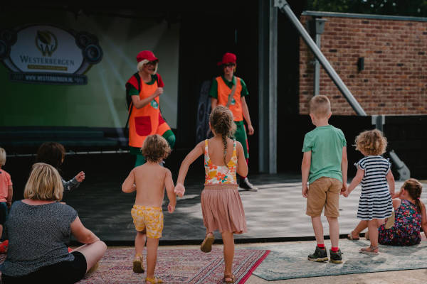 Kinderdisco op de camping