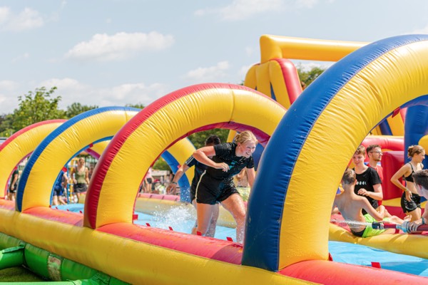 Lekker spelen bij het waterpark