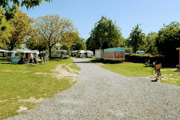 Camping Catsop: Pad en staanplaatsen op de camping