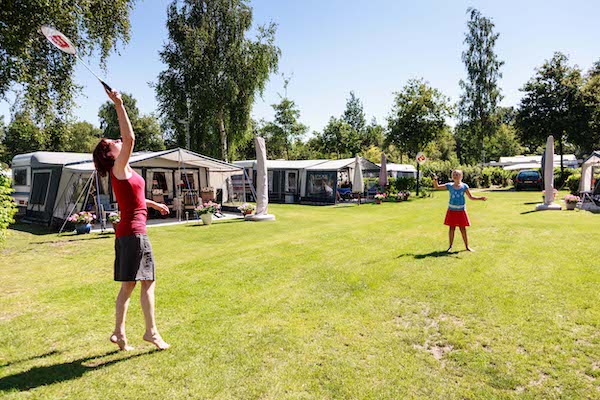 Gezellig samen badmintonnen