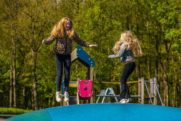 Europarcs Spaarnwoude: Lekker springen op trampoline