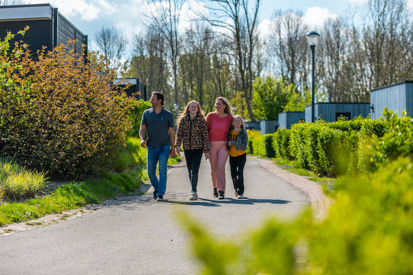 Gezellig wandelen met gezin