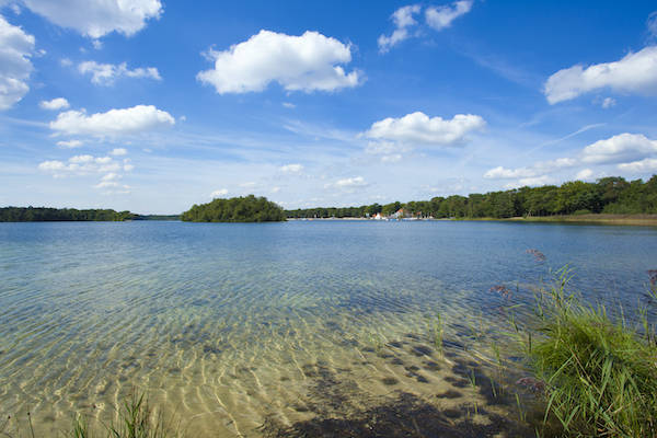 Grote recreatieplas